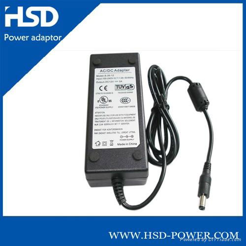 desktop type ac dc 12v 5a switching power adapter 3