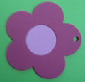 silicone flower cup pad