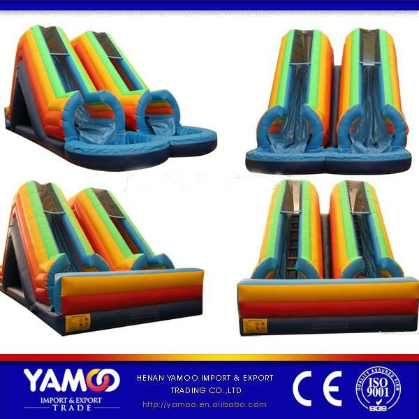Cool summer! water park inflatabe slide for kids and adults 3