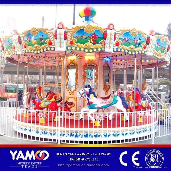 Kids games! amusement park rides merry go around for sale 4