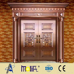 AFOL luxury copper door security