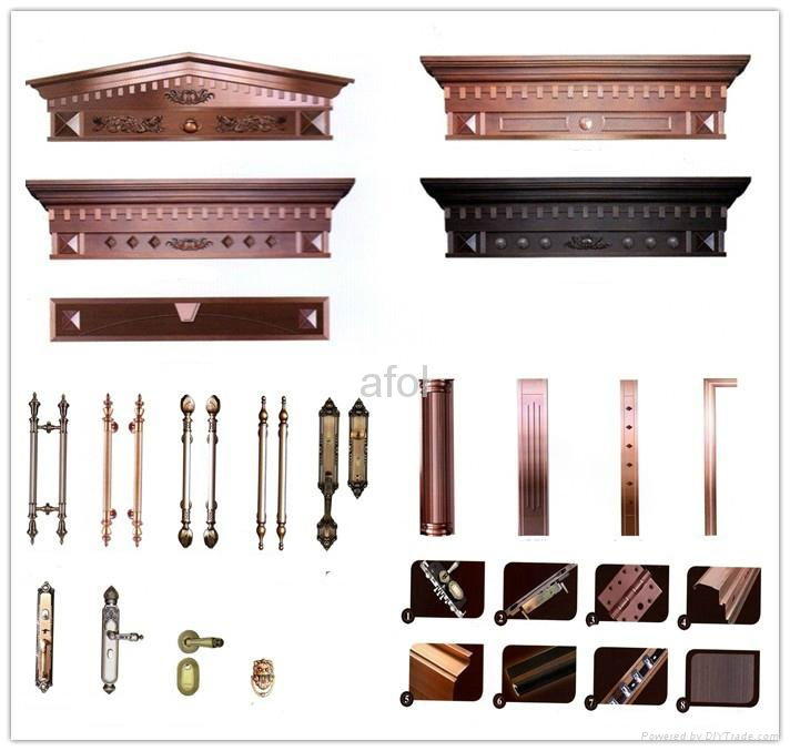 AFOL luxury copper door security 2