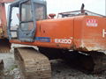 sell used hitachi excavator ex200-1 1