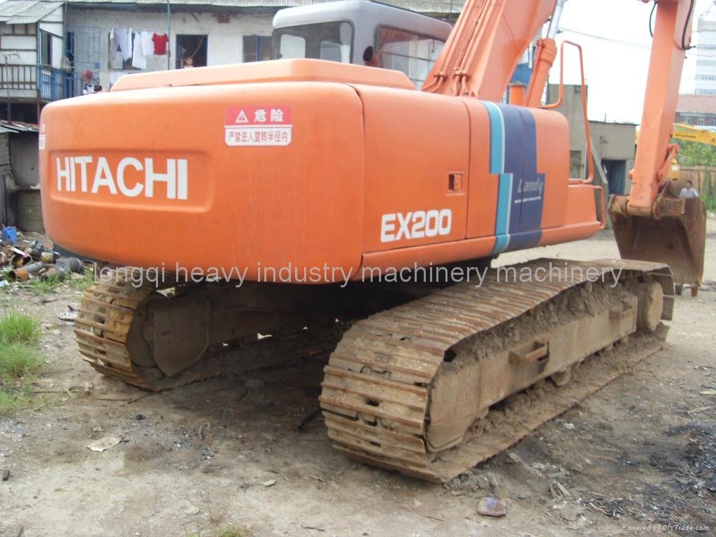 sell used hitachi excavator ex200-2 5