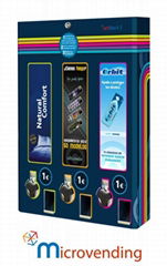 Mechanical Vending Machine 3 channels Condom, Chewing and Lighters  UNIBLOCK 3