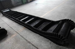 corrugated sidewall conveyor belt