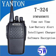 T-324 vhf/uhf shockproof long standby time two way radio