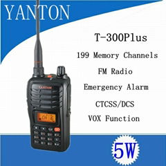 T-300Plus 199 programmable channels fm radio interphone