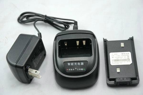 T-688 smart charger 5W VOX Function intercom 3
