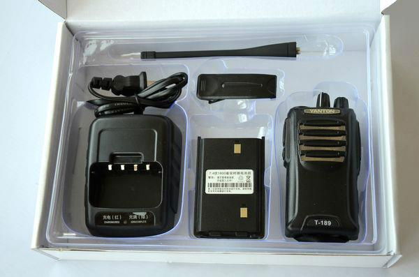 T-189 high power output power save walky talky 5