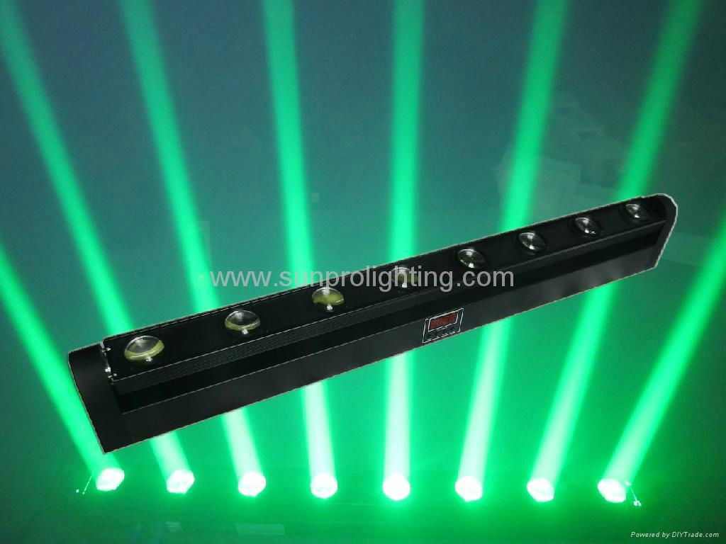 8pcs* 10W cree LED (RGBW 4IN1) linear beam pixel