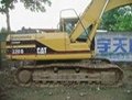 Used crawler Cat320B Excavator