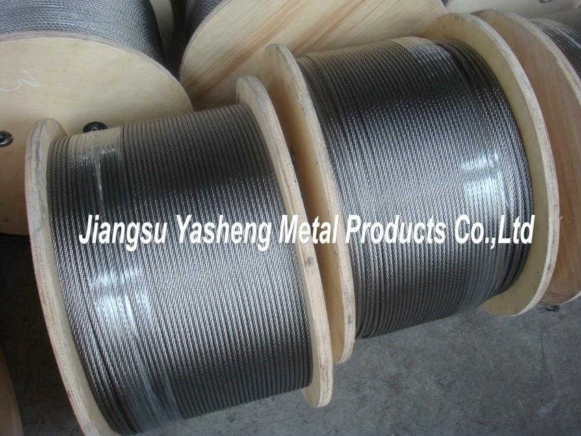 Stainless Steel Wire Rope 7X7 7X19 (AISI 304 AISI 316) 2