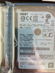 2.5" 750G hard disk drive