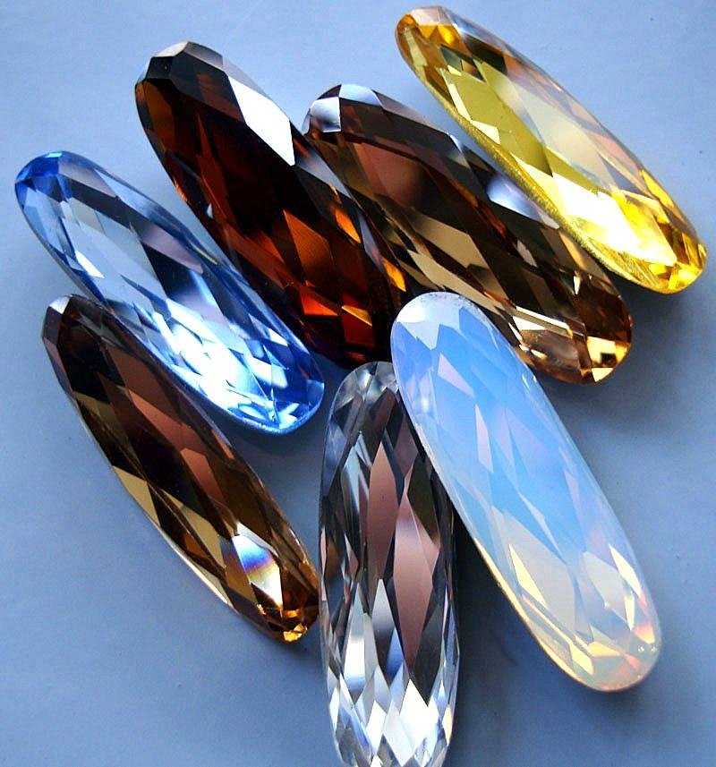 珠寶飾品配件水晶散珠異形石帶爪 4