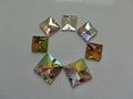 Square-shaped Sew-on crystal  Beads for Garment Accessories  5