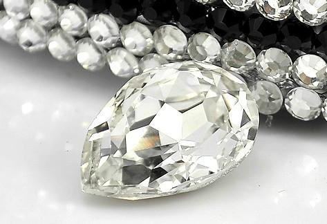 水晶異形石尖底高檔珠寶飾品首飾配件散珠抓扣