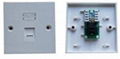 CAT5E/CAT6 OUTLET/FACE PLATE 4