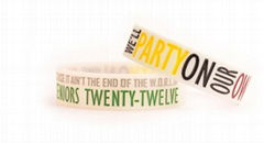 3/4 Inch Wristbands