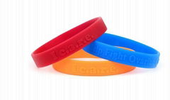 Embossed Wristbands