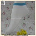 Hot Sale Women White Cotton Socks 1