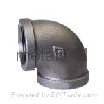 malleable pipe fitting