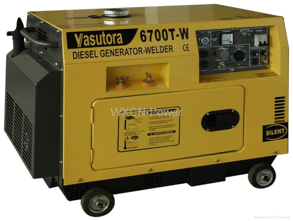 diesel welding generator set