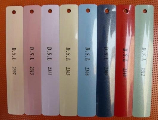 coated aluminum slats for venetian blinds