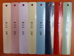 coated aluminum slats for venetian blinds