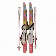 kids cross-country skis set