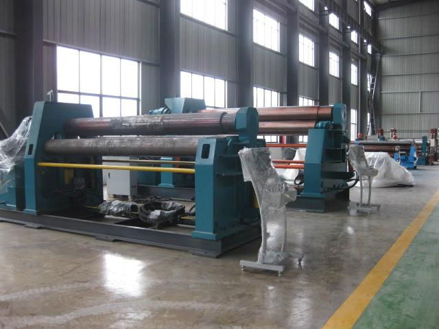 four roller plate rolling machine