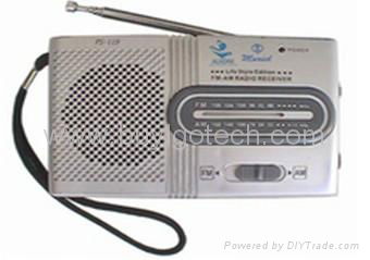 portable mnaual radio 