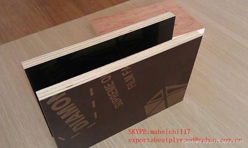 high quality brown film faced plywood