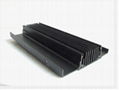 customized black anodized aluminum extrusion heatsink  1