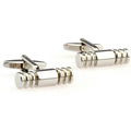 Classic Cylinder Silver mens Cufflinks