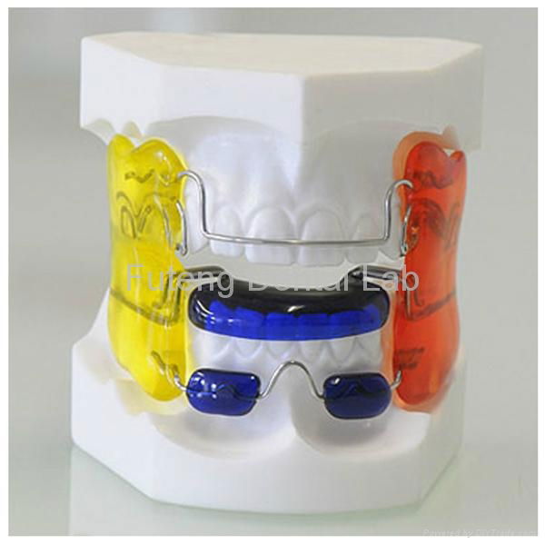 Dental removable Orthodontic Frankel Functional appliance 