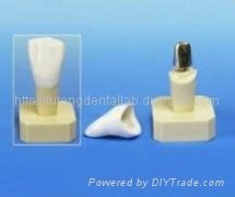 Dental full Chrome-Colbat alloy metal cast Post core and crown