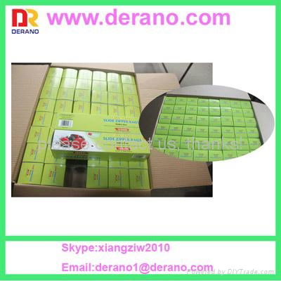 LDPE plastic slider bag 5