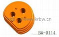 Colorful molded silicone wire seal BW-0114