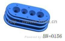 Colorful molded silicone wire seal BW-0114 3