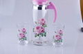 Glass Jug Glass Kettles Glass Water Pot One Jug And Sinx Glasses