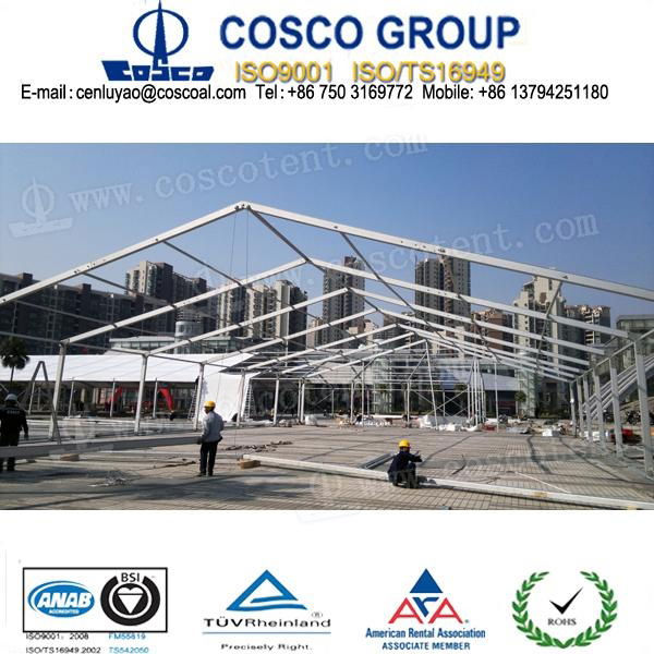 40m Exhibition Tent for event 4