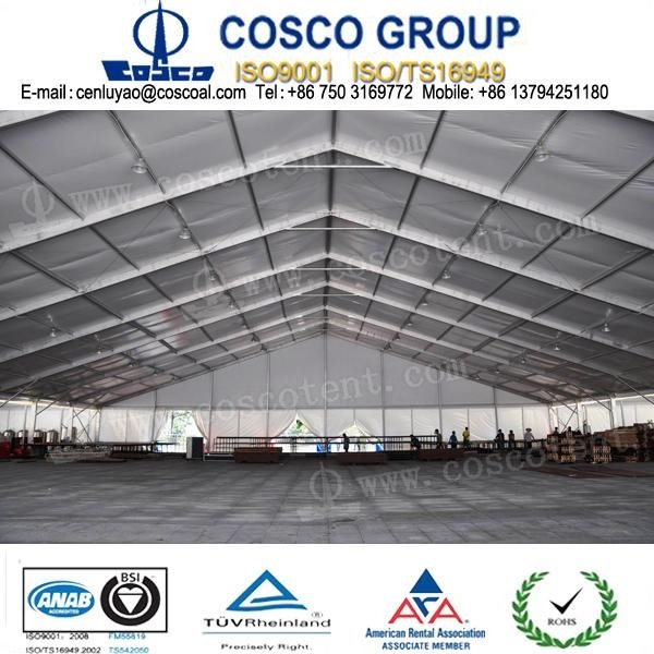 40m Exhibition Tent for event 5