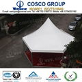 hexagonal tent pagoda tent with glass