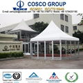 hexagonal tent pagoda tent with glass wall 2