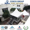 hexagonal tent pagoda tent with glass wall 5