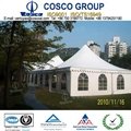 outdoor marquee with aluminium structure and PVC fabric 1