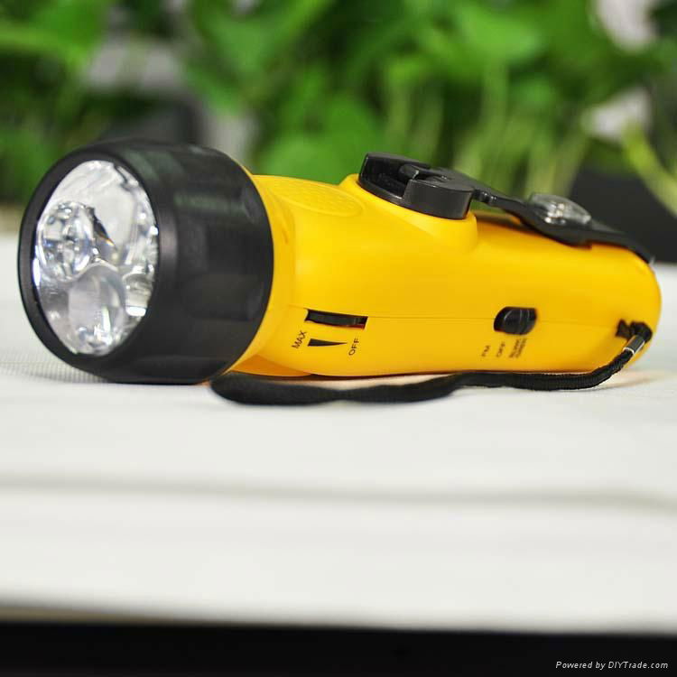 Solar Flashlight/Torch 4