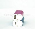 New Design portable power bank 3000mAh for iphone, samsung, ipad, camera digital 2