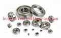 Open type deep groove ball bearings